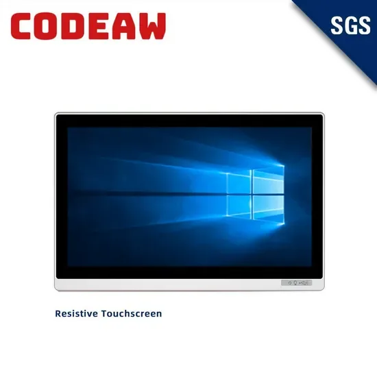 18.5 Дюймовый Full HD IP65 Водонепроницаемый встроенный сенсорный промышленный LCD-экран с резистивным сенсорным управлением, дисплей с VGA HD-Mi DVI