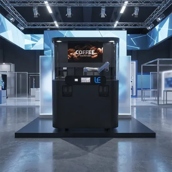 2026 Коммерческая роботизированная кофемашина с роботизированной рукой для создания латте-арта 27-Inch Экран