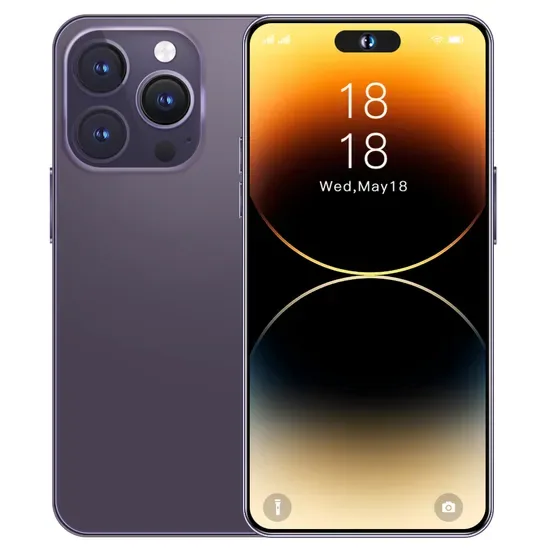 Оптовый производитель 16GB+1tb Я 14 PRO Max мобильный телефон индивидуальный телефон