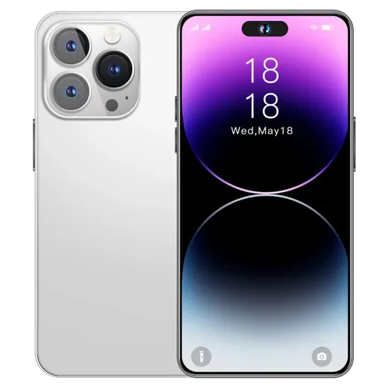 Оптовая 7.3 дюймовый 8GB+256GB Я 14 PRO Max мобильный телефон индивидуальный телефон