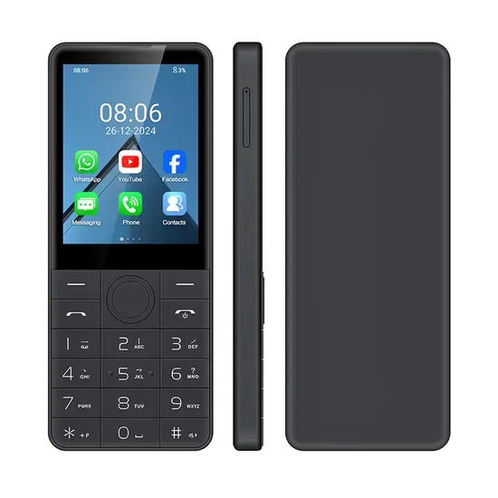 Оптовый Doov R77 телефон с клавиатурой, двумя SIM-картами 4G и Android 13, без камеры