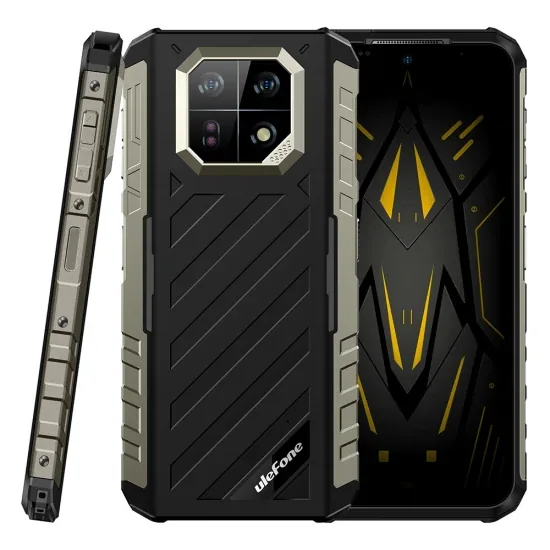 Мобильный телефон Ulefone Armor 22 PRO с 6,58-дюймовым экраном FHD+, камерой ночного видения, NFC, Android 16, распознаванием лица и сканером отпечатков пальцев, защищённый смартфон