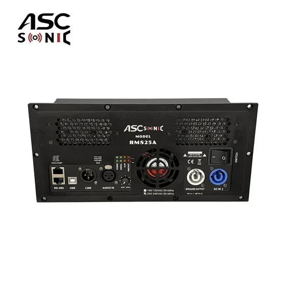 RM825A 2CH 800W+250W Самопитающийся модуль усилителя с DSP