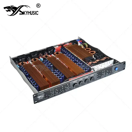 Hq4025 Транзисторный усилитель 4X2500W Цифровой усилитель для аудиосистемы