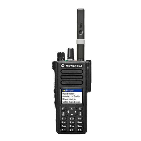Dp4801e Высокопроизводительный дальнобойный цифровой рация для четкой связи