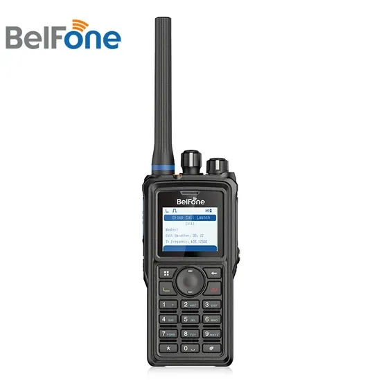 Профессиональная портативная рация BelFone, новейшая модель с диапазонами VHF/UHF, цифровая DMR, двусторонняя радиостанция (BP660)
