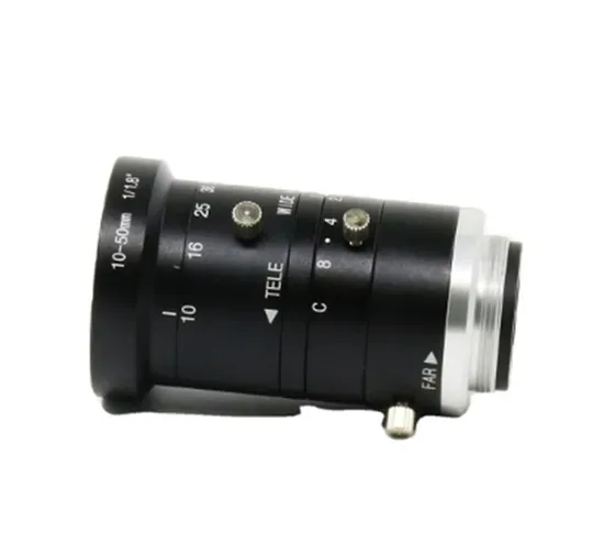 8MP 10~50mm 1/1.8" F2.8 Объектив зум-камеры для промышленного машинного зрения