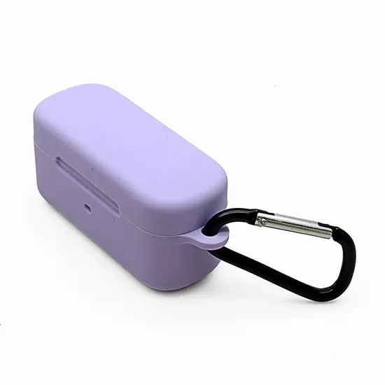 Чехол из мягкого силикона для защиты Bluetooth наушников, предотвращающий потерю, для Fiil T1 PRO - Фиолетовый