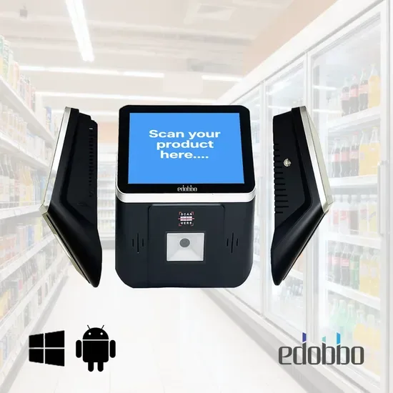 PC08 8-Inch Сенсорный POS-терминал с операционной системой Windows Android, проверка цен для супермаркета