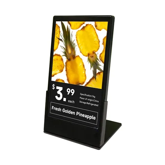 Иневатаг 10.1inch TFT LCD Электронный Знак Цифровая Реклама и Дисплей Qr Код Видео Постер Электронная Реклама Этикетки на Полках для Розничных Супермаркетов 3c Сетевые Магазины
