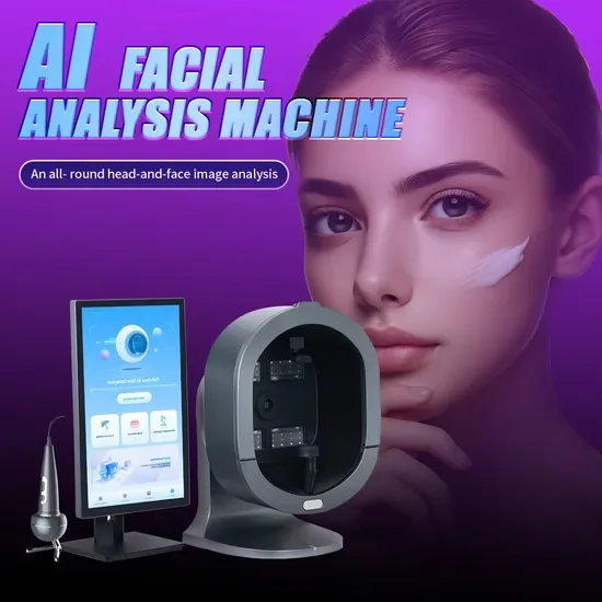 9 Профессиональный анализатор кожи Spectral Ai 3D Сканер лица с микроскопическим детектором микрофлоры кожи для клиники CE