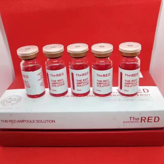Поставить 10ml ампулы для растворения жира красной ампулы инъекции