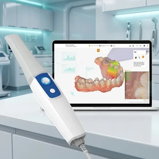M501Pro Совместимый с Exocad CAD CAM стоматологический сканер для установки имплантатов у кресла