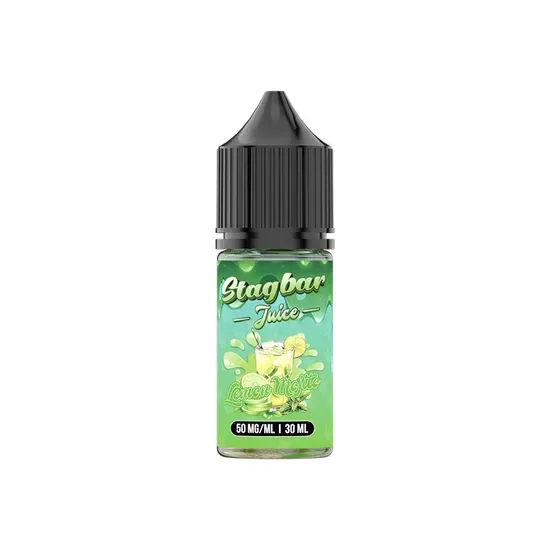 Стабар Бутылочное Эликсир 30ml 50mg/Ml Яблочный Мохито Вкусы Плавный Удар в Горло