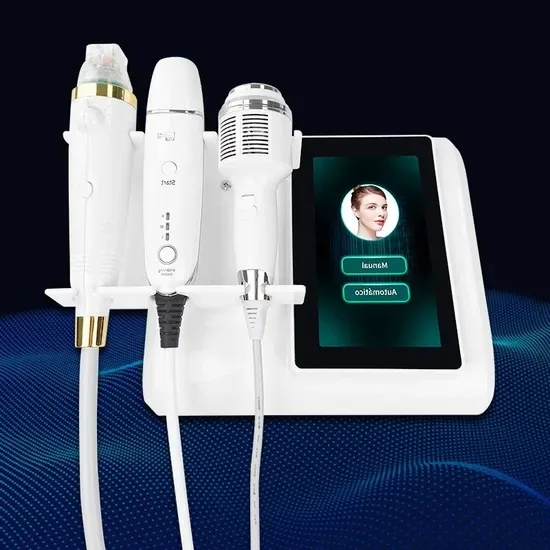Современная система красоты с микронеделем RF-Hifu и ледяным молотом 3-in-1