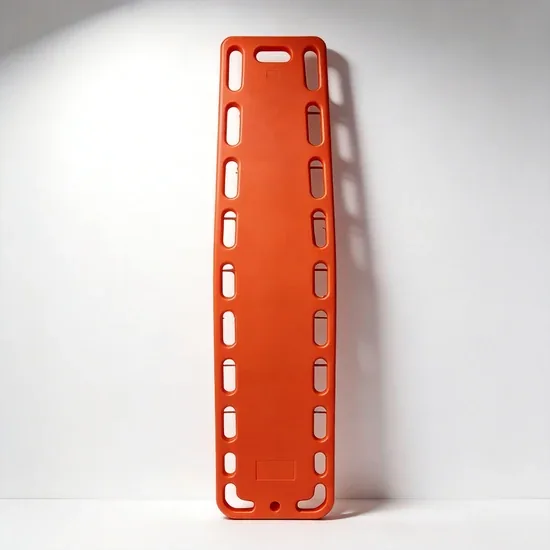 Долговечная спинальная доска размером 182X45X6 см - материал ПЭ, без переработанного материала, одобрено CE/FDA