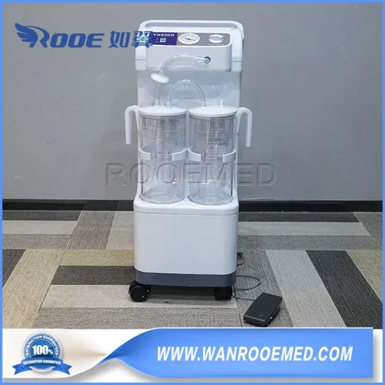 Yx930d Медицинский портативный 40L/Min Электрический хирургический вакуумный отсос для слизи с низкой ценой