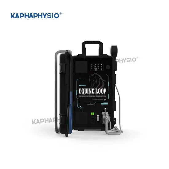 Портативное ветеринарное оборудование Kaphaphysio для магнитотерапии и холодовой лазерной терапии с петлей Neo для лошадей
