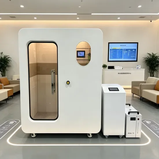 2.0ATA Компактная гипербарическая камера с технологией отрицательных ионов и системой красного света