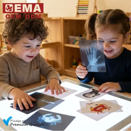 EMA Educational Wooden Science Discovery and Exploration Toys for Toddlers and Children for Kindergarten, Childcare, Nursery, and Preschool with Basic Experiments