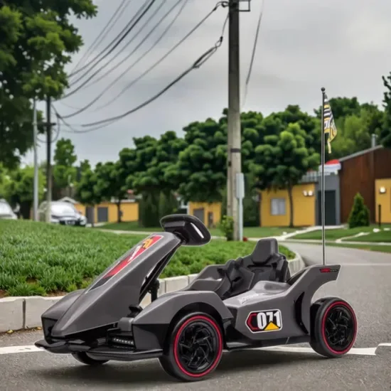 Детские электрические машины 24V Игрушки на радиоуправлении 4-Wheel Картинг для детей