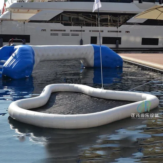 Горячая продажа OEM надувной игры в гольф на воде для развлечения
