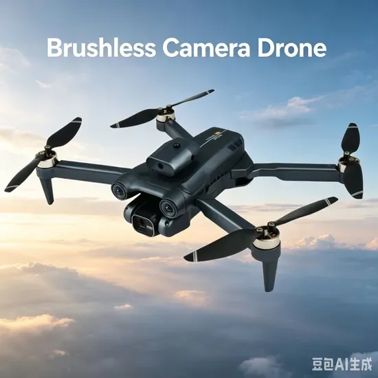 Двухкамерный WiFi FPV профессиональный летающий квадрокоптер с бесщеточным мотором и оптическим потоком