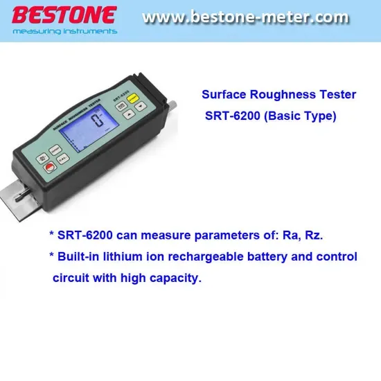 Тестер шероховатости поверхности Ra / Rz с ЖК-дисплеем Srt-6200