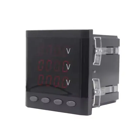 Цифровой вольтметр и многофункциональный измеритель тока 100V-400V Интеллектуальный трехфазный переменный вольтметр с RS486 связью и ЖК-дисплеем
