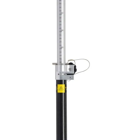 2.2m Телескопическая углеродная fibra для GPS Gnss Rtk
