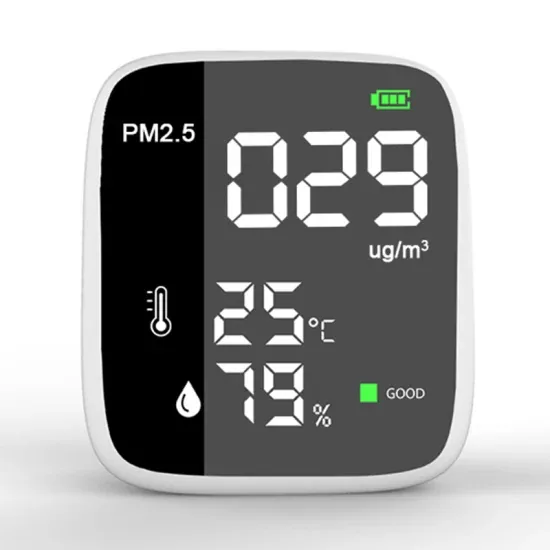 Оптовая 3 в 1 Высококачественный мини настольный Pm2.5 монитор пыли