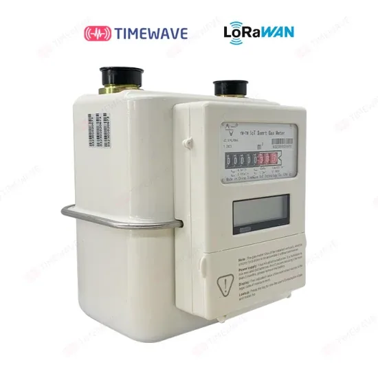 G1.6 Умный газовый счетчик Lora Lorawan с предоплатным удаленным управлением и металлическим корпусом