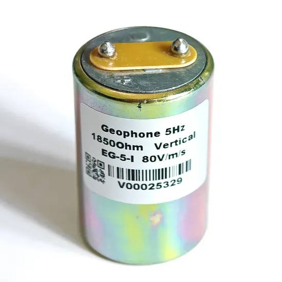 Eg-5-I 5Hz Вертикальный высокочувствительный геофон для поверхностных волн