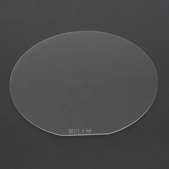 Толщина стекла Corning Eagle Xg 0.5mm 4-Inch Стеклянная круглая подложка полустандартная