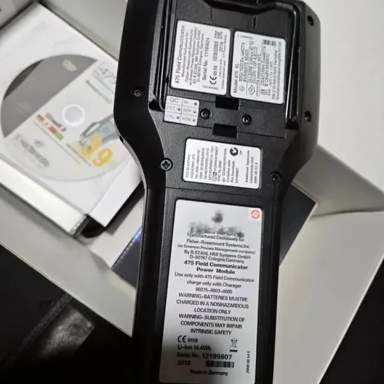 Оригинальный Эмерсон Харт и Протокол Foundation Fieldbus 475 Полевая Коммуникация