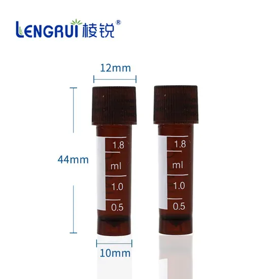 Фабричный прямой светостойкий 1.8ml криогенный флакон