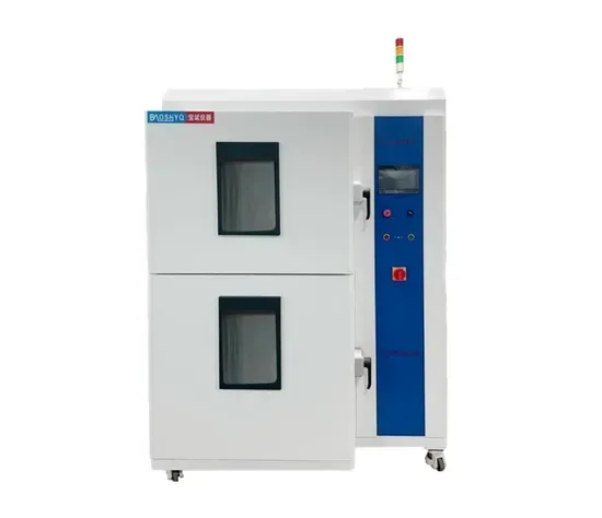 Программируемый термошоковый тест на высоких и низких температурах Machine/80L Тестовая температура Двухзонная камера для лабораторного оборудования