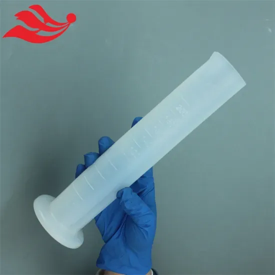 Антикоррозийный ПФА мерный цилиндр 250ml Низкое осаждение для химических экспериментов