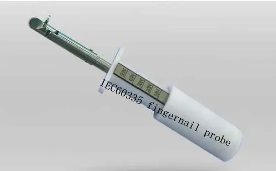 IEC60335-1 Фигура 7 Пробник для тестирования ногтей