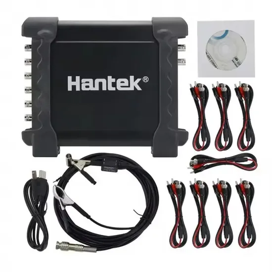 Хантек 1008c 8CH ПК USB Автомобильный Диагностический Цифровой Осциллограф Daq Программный Генератор