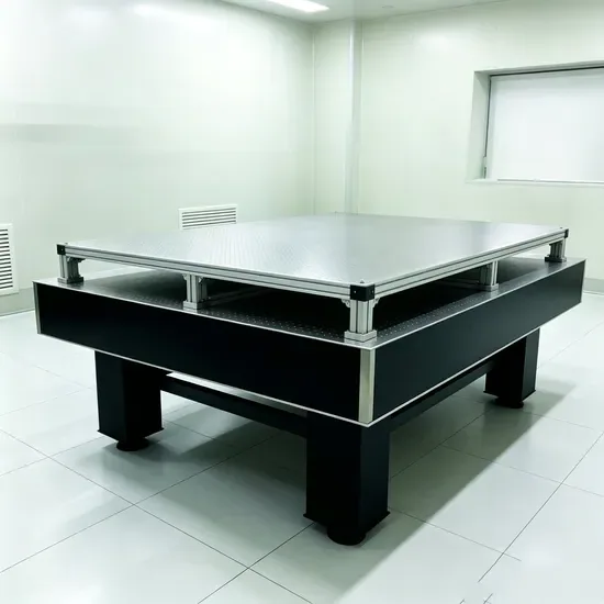 Zdt-P 900X600mm Пневматический воздушный пружинный вибрационный оптический стол с алюминиевой монтажной платой