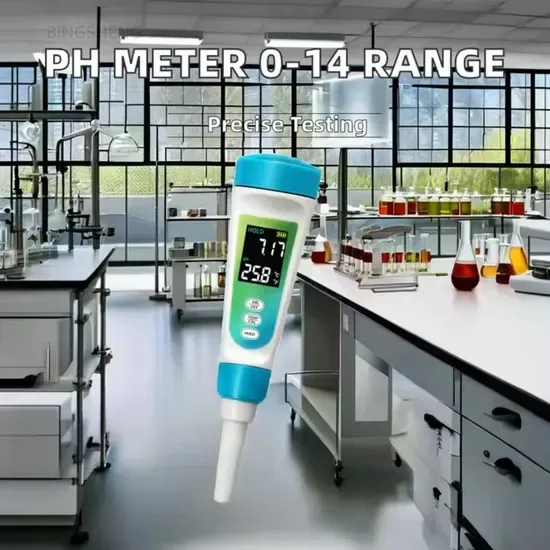 Прибор для тестирования качества пищи для точного измерения уровня pH сыра