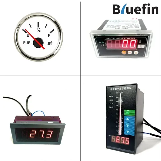 0-190ohm/240-33ohm/4-20mA/0-5V Аналоговый вход 52mm Датчик уровня топлива/масла воды с красным указателем, белым и черным циферблатом