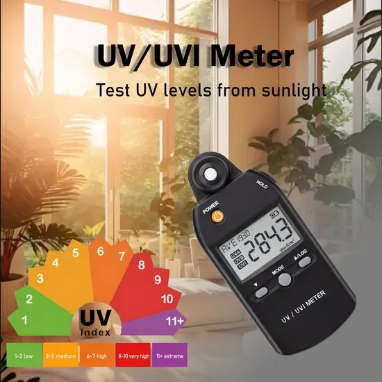 Amt309 Ультрафиолетовый метер UVA UVB для рептилий, стерилизации и дома