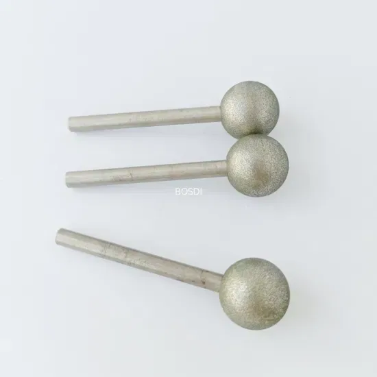 Алмазное покрытие 19mm 80# Алмазная сферическая головка сверла для резьбы