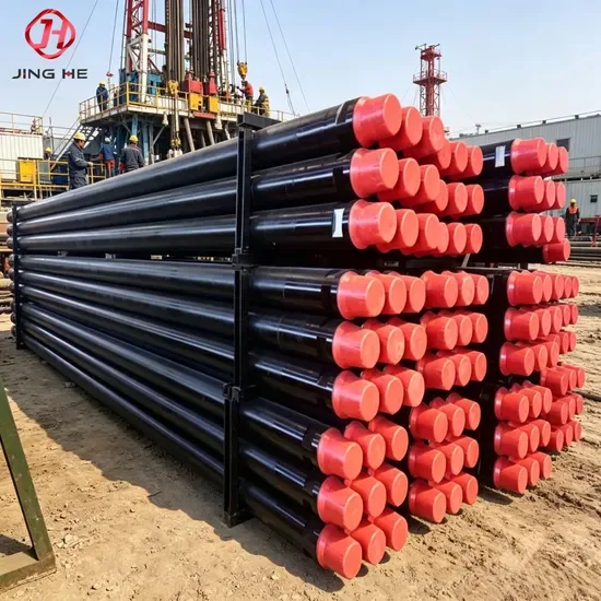 Бурильные штанги для бурового инструмента бренда Jinghe, 2 3/8", 2 7/8", 3,5", кованая углеродистая сталь для бурения скважин