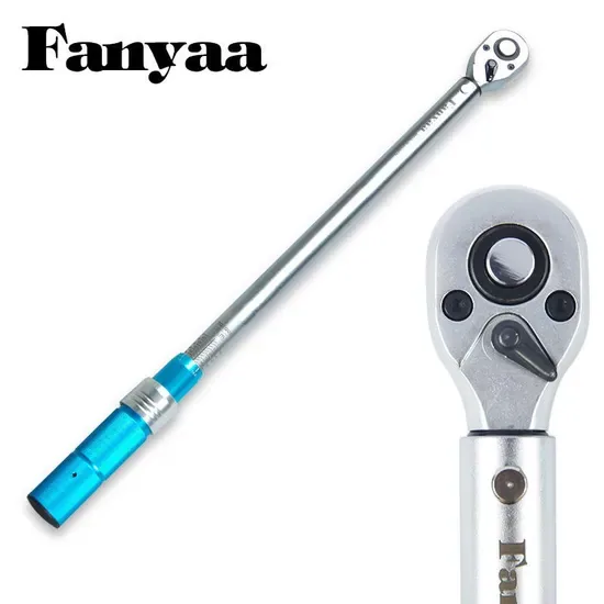 Торцевой ключ Heavy Duty Fanyaa 1/2 дюймовый, точность 4%, регулируемые механические ручные инструменты, отвертка, трещотка для обслуживания автомобилей, инструменты для гаража и мастерской