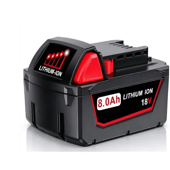 Запасной аккумулятор повышенной ёмкости 18V 8.0ah для инструментов Milwaukee M18