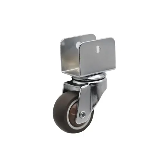 Новые 1.5" U-образные зажимы с тормозом, высококачественные колеса из ТПР, легкие ролики