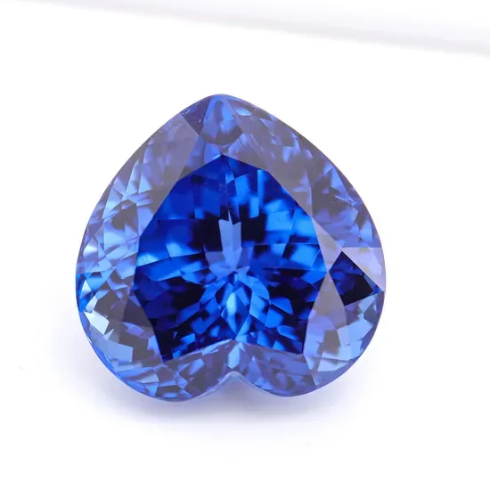 Оптовые цены на голубой сапфир за карат супер большого размера 24mm 75carats для женщин, золотое колье для обручения и обещания